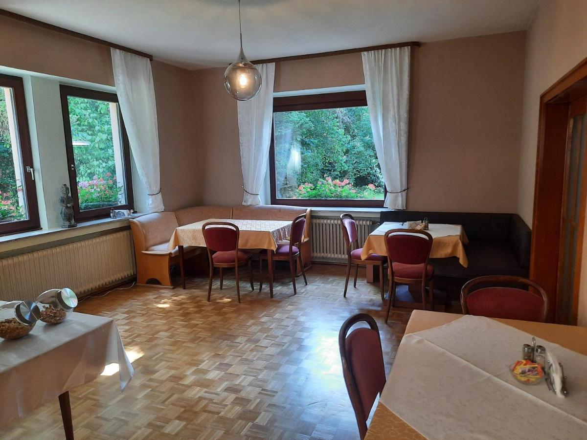 Hotel Pension Bluechersruh Bad Berneck im Fichtelgebirge Exteriér fotografie