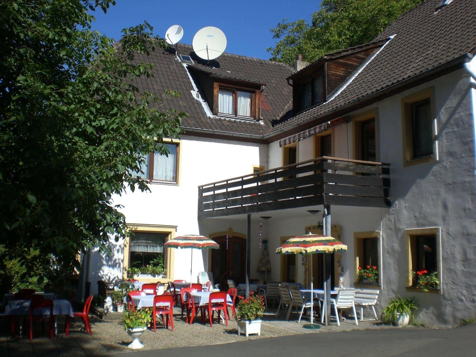 Hotel Pension Bluechersruh Bad Berneck im Fichtelgebirge Exteriér fotografie